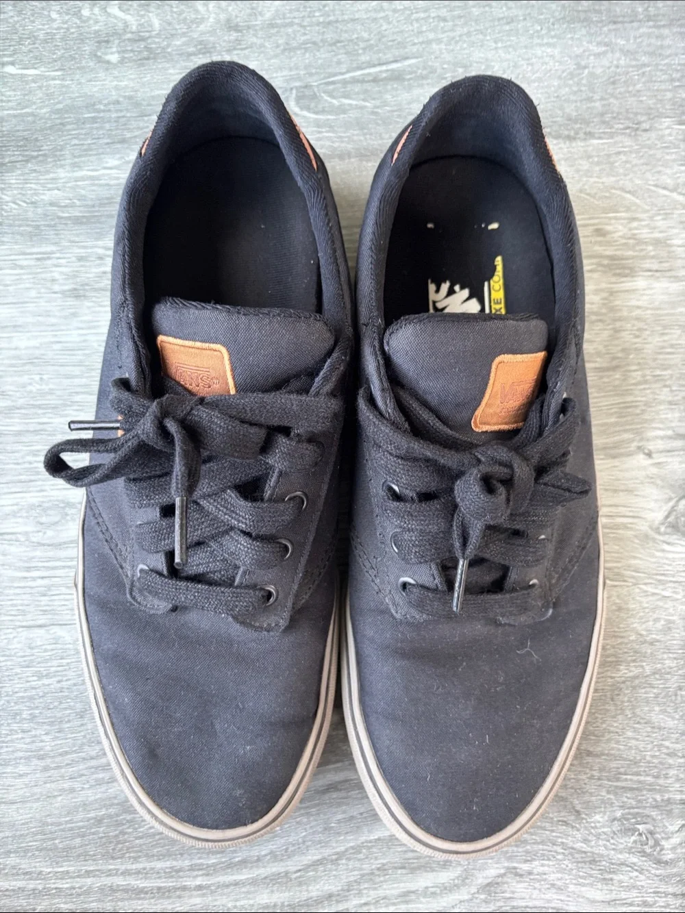 Vans comfortable black